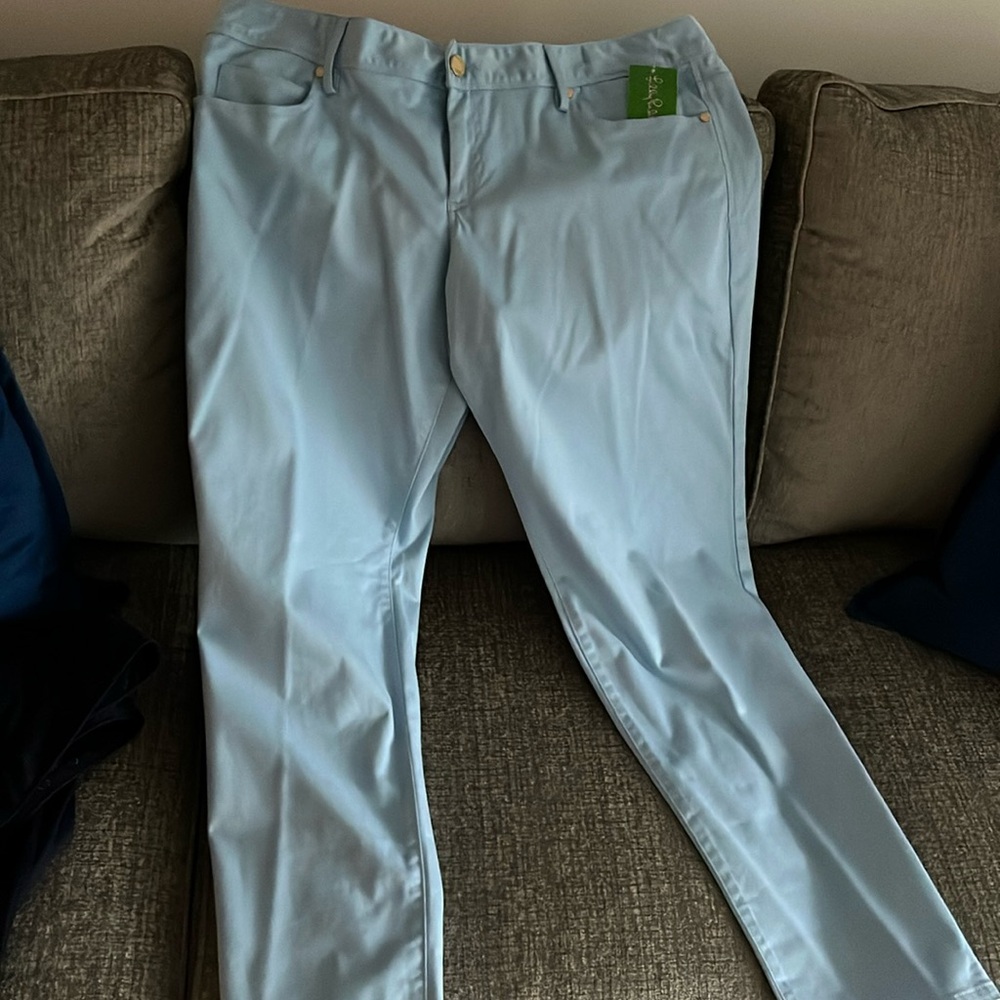 NWT Lilly Pulitzer Worth Skinny Jean Sz 16